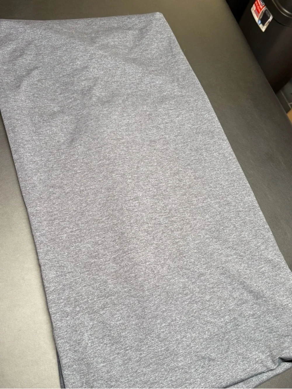 lululemon athletica Heathered Gray Scarf Wrap